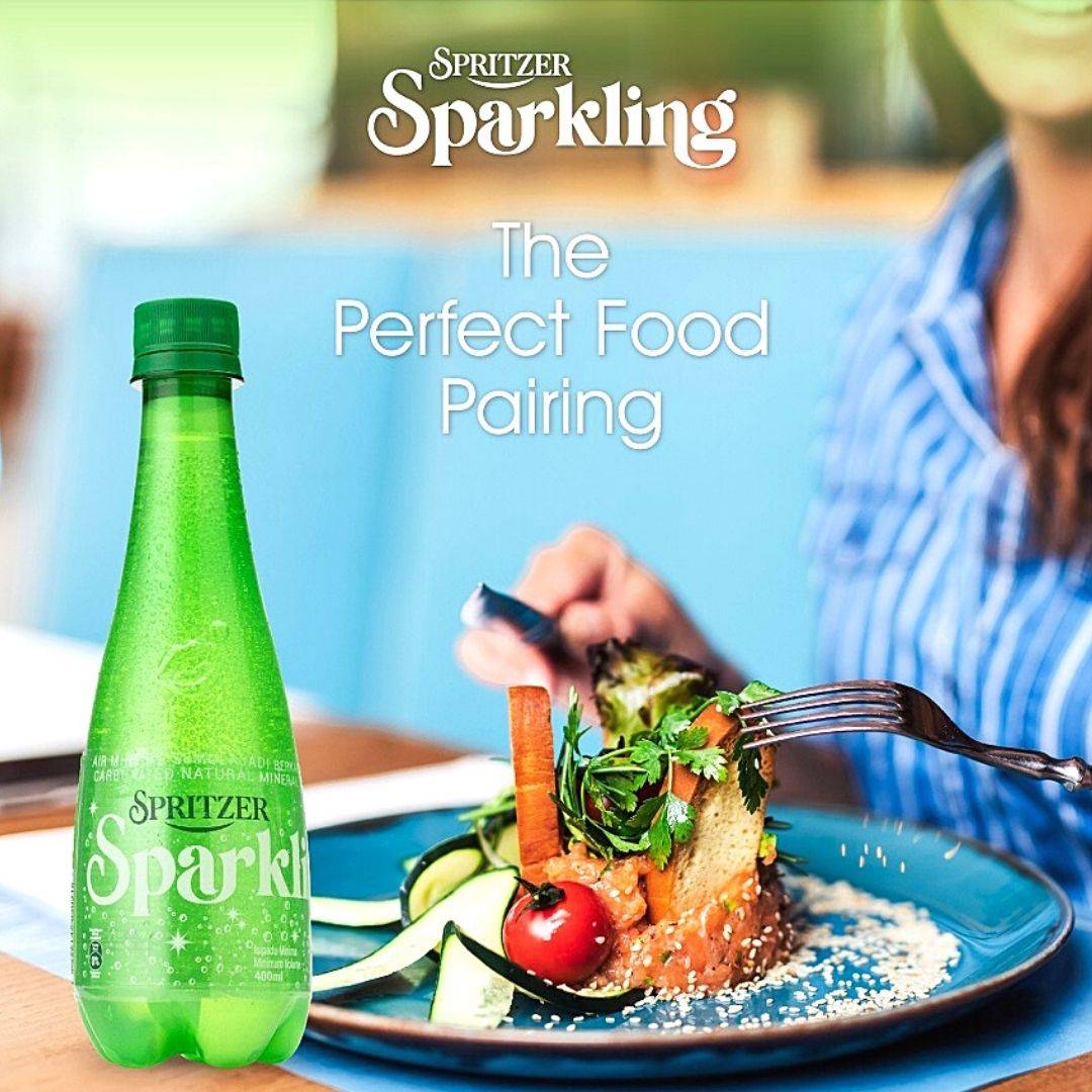 MIIZU Spritzer Sparkling Mineral Water 24x400ml