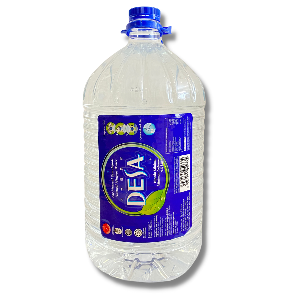 Desa Natural Mineral Water 2x9 5L